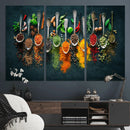 Herbs and Spices Kitchen Wall Art Canvas Print by MyGreatCanvas | Canvas Wall Art Prints | Photo Prints & Wall Decor