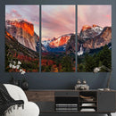 Yosemite Half Dome Wall Art Canvas Print El Capitan by MyGreatCanvas | Canvas Wall Art Prints | Photo Prints & Wall Decor