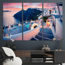 Santorini Island Wall Art Canvas Print by MyGreatCanvas | Canvas Wall Art Prints | Photo Prints & Wall Decor