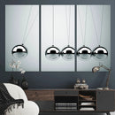 Newton's Cradle Wall Art Canvas Print, Framed Newton Cradle
