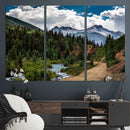 San Juan Nal Forest Wall Art Landscape Canvas Print