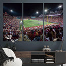 Mississippi State Bulldogs Stadium Wall Art Canvas Print –