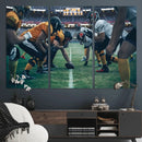 American Football Playing Wall Art Canvas Print by MyGreatCanvas | Canvas Wall Art Prints | Photo Prints & Wall Decor
