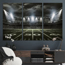 American Football Stadium Wall Art Canvas Print, Stadium
