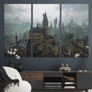 Disney Castle Wall Art Canvas Print, Living Kids Home Room