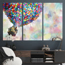 Up Pixar Poster, Look Up Pixar Wall Art, Up Pixar Canvas,