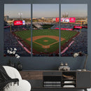 Los Angeles Angels Baseball Canvas Print - Anaheim Angel