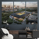 Columbus Crew Soccer Team Print - Columbus Crew Stadium Wall