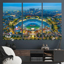 Los Angeles Dodgers Wall Art Canvas, Dodger Stadium Wall Art