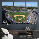Los Angeles Dodgers Dodger Stadium Wall Art Canvas Print -