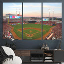 Cincinnati Reds Baseball Print Canvas- Cincinnati