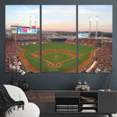 Cincinnati Reds Baseball Print Canvas- Cincinnati