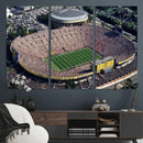 Michigan Wolverines Football Team Print - Ann Arbor Michigan