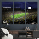 Michigan Wolverines Football Canvas Wall Decor, Football