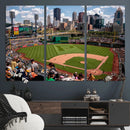 Pittsburgh Pirates Baseball Team Print - PNC Park Stadium by MyGreatCanvas | Canvas Wall Art Prints | Photo Prints & Wall Decor