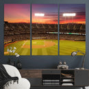 Oakland Athletics Baseball Team Print - Oakland Coliseum