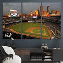 Minnesota Twins Baseball Team Print - Minneapolis Target by MyGreatCanvas | Canvas Wall Art Prints | Photo Prints & Wall Decor