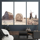 Farm Prints Set, Set of 3 Farmhouse Wall Art, Country House by MyGreatCanvas | Canvas Wall Art Prints | Photo Prints & Wall Decor
