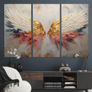 Golden Angel Wings Wall Art Canvas Print – Stunning Abstract by MyGreatCanvas | Canvas Wall Art Prints | Photo Prints & Wall Decor