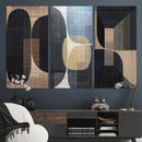 Minimalist Wabi Sabi Abstract Geometric Wall Art Canvas