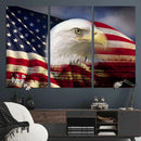 American Flag Eagle Symbol Wall Art, American Flag Eagle by MyGreatCanvas | Canvas Wall Art Prints | Photo Prints & Wall Decor