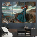 Miranda by the Shore Wall Art Canvas Print – Tempest Scene by MyGreatCanvas | Canvas Wall Art Prints | Photo Prints & Wall Decor