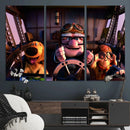 Carl Russel And Dog, Movie Up Poster, Movie Up Wall Art, by MyGreatCanvas | Canvas Wall Art Prints | Photo Prints & Wall Decor