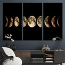 Phases of the Moon Wall Art | Canvas Print for Modern Wall by MyGreatCanvas | Canvas Wall Art Prints | Photo Prints & Wall Decor