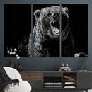 Bear Canvas Print | Wildlife Wall Art for Cabin Decor |
