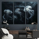 Jellyfish Wall Art Canvas Print, Elegant Wall Decor