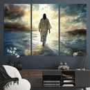 Jesus Walking on Water Wall Art | Canvas Print | Ready to
