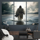 Jesus Walking on Water Wall Art | Canvas Print | Ready to