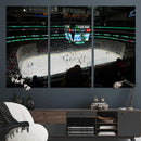 American Airlines Center Dallas Stars Wall Art Canvas Print