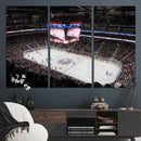 Rogers Place Edmonton Oilers Ice Hockey Stadium Wall Art,