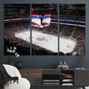 Rogers Place Edmonton Oilers Ice Hockey Stadium Wall Art,