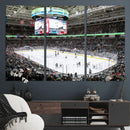 Sharks Arena Blackhawks Sharks Ice Hockey Stadium Wall Art by MyGreatCanvas | Canvas Wall Art Prints | Photo Prints & Wall Decor