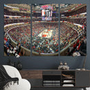 United Center Chicago Bulls Stadium Wall Art Canvas Print