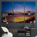 NC State Wolfpack Football Team Print - Raleigh