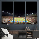 SMU Mustangs Football Team Print - Dallas Gerald J. Ford