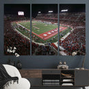 Houston Cougars Football Team Print - Houston TDECU Stadium