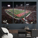 Houston Cougars Football Team Print - Houston TDECU Stadium