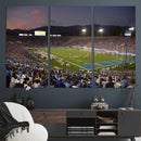 UCLA Bruins Football Team Print - Pasadena Rose Bowl Stadium