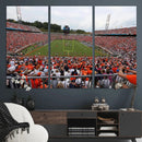 Virginia Cavaliers Football Team Print - Charlottesville Scott Stadium Print Wall Art Canvas by MyGreatCanvas | Canvas Wall Art Prints | Photo Prints & Wall Decor