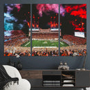 Virginia Tech Hokies Football Team Print - Blacksburg Lane by MyGreatCanvas | Canvas Wall Art Prints | Photo Prints & Wall Decor