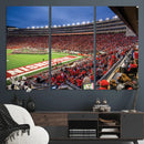 Wisconsin Badgers Football Team Print - Madison Camp Randall