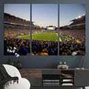 Pittsburgh Panthers Football Team Print - Pittsburgh by MyGreatCanvas | Canvas Wall Art Prints | Photo Prints & Wall Decor