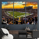 UCF Knights Football Team Print - Orlando FBC Mortgage by MyGreatCanvas | Canvas Wall Art Prints | Photo Prints & Wall Decor