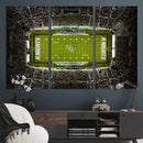 UCF Knights Football Team Print - Orlando FBC Mortgage by MyGreatCanvas | Canvas Wall Art Prints | Photo Prints & Wall Decor