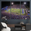 University of Kansas Jayhawks Football Team Print - Lawrence by MyGreatCanvas | Canvas Wall Art Prints | Photo Prints & Wall Decor