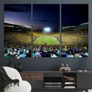University of Michigan Wolverines Football Team Print - Ann by MyGreatCanvas | Canvas Wall Art Prints | Photo Prints & Wall Decor